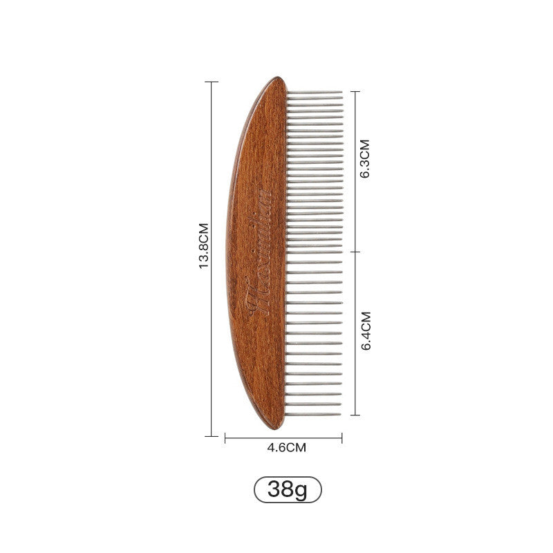 Pet Comb Solid Wood Antique To Remove Floating Hair