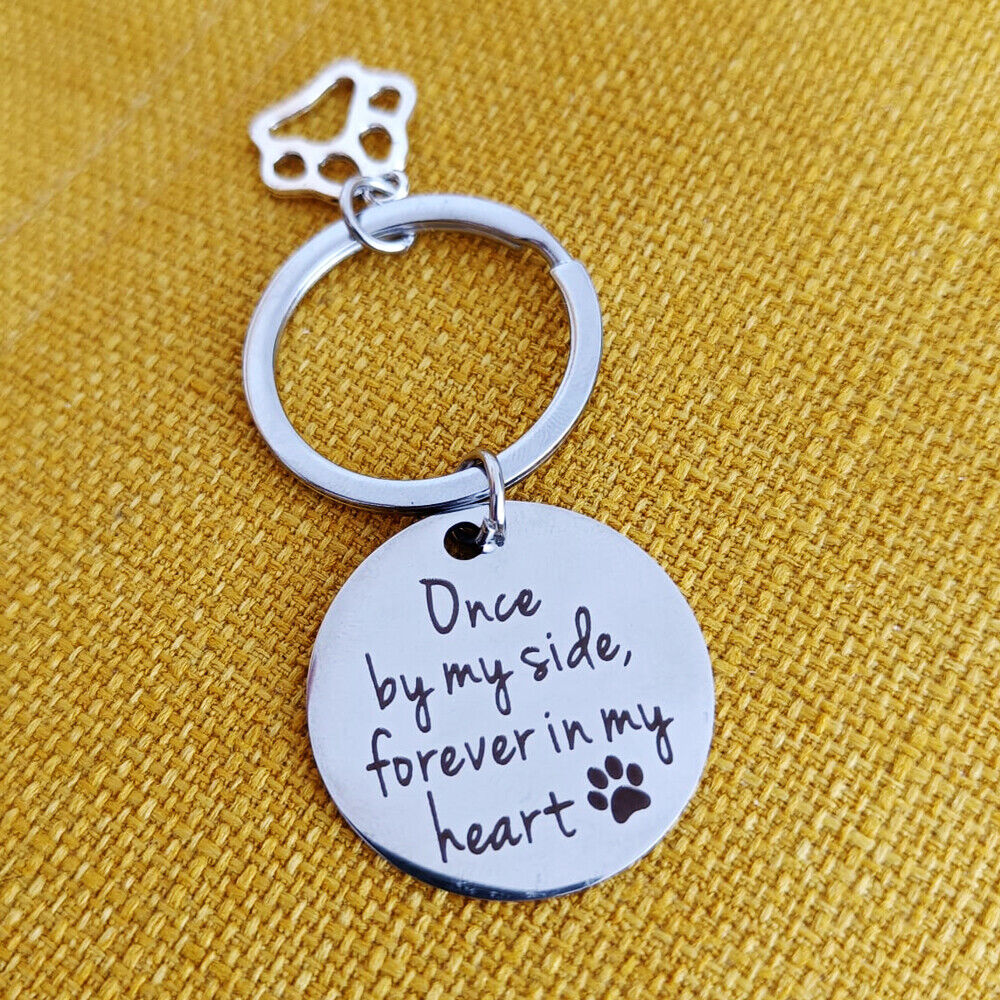 Pet Remembrance Keychain And Sympathy Memorial Gifts