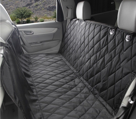 Waterproof Dog Car Seat Cover | Pet Travel Mat Mesh With Zipper And Pocket