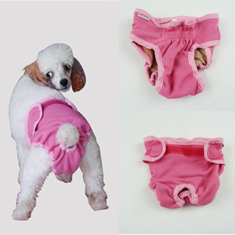 Small, Medium and Large Dog Physiological Pants