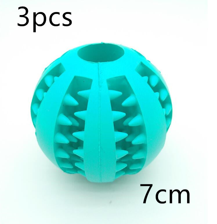 Cute Funny Rubber Dog Ball Toy And Slow Feeder