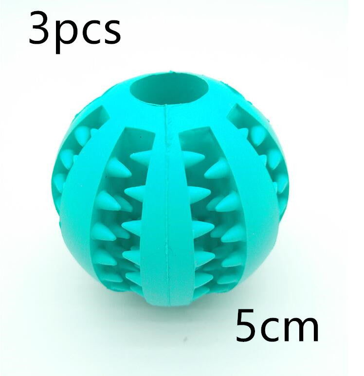 Cute Funny Rubber Dog Ball Toy And Slow Feeder