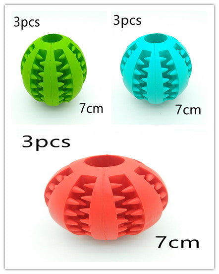 Cute Funny Rubber Dog Ball Toy And Slow Feeder