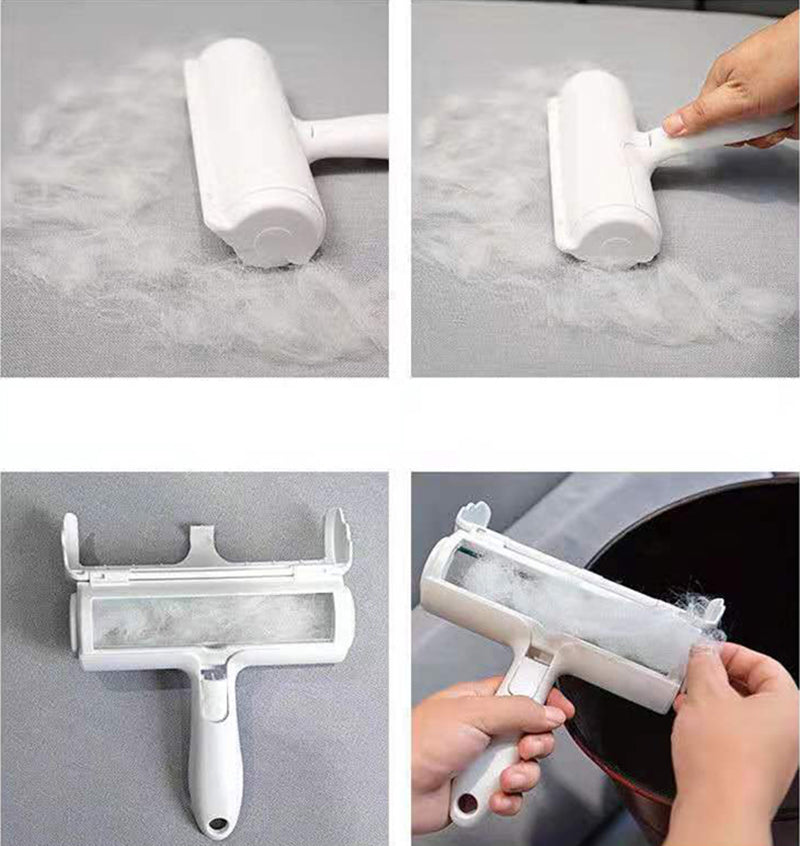 Pet Hair Remover And Lint Roller Device