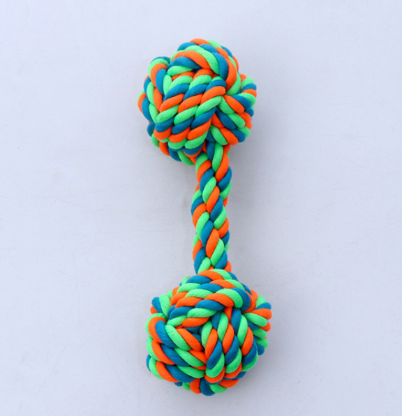 Pet Randomly Colored Cotton Rope Toy For Dogs