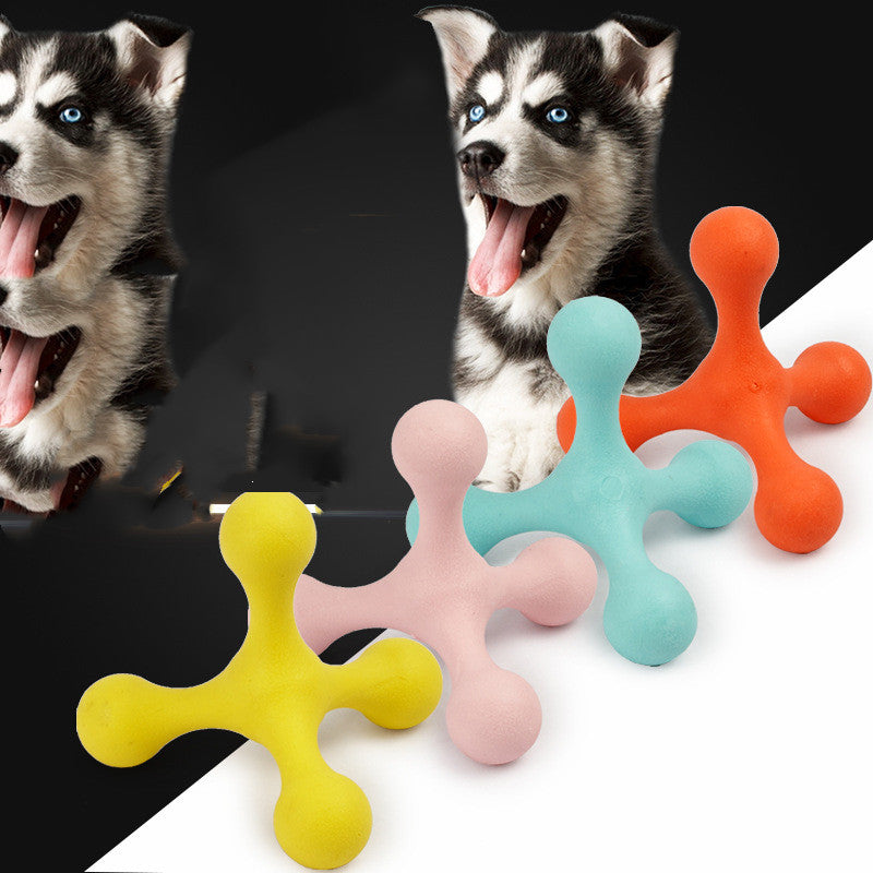 Molar teeth bite  resistant dog toy