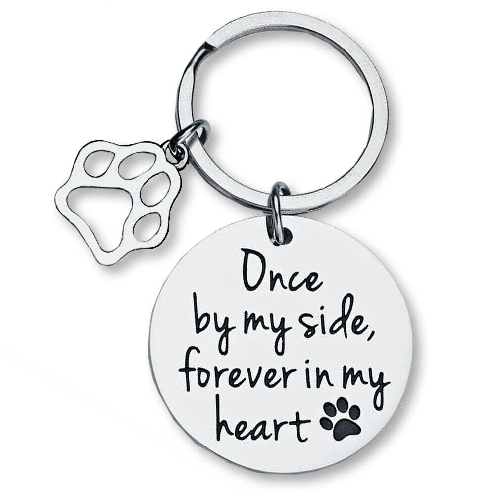 Pet Remembrance Keychain And Sympathy Memorial Gifts