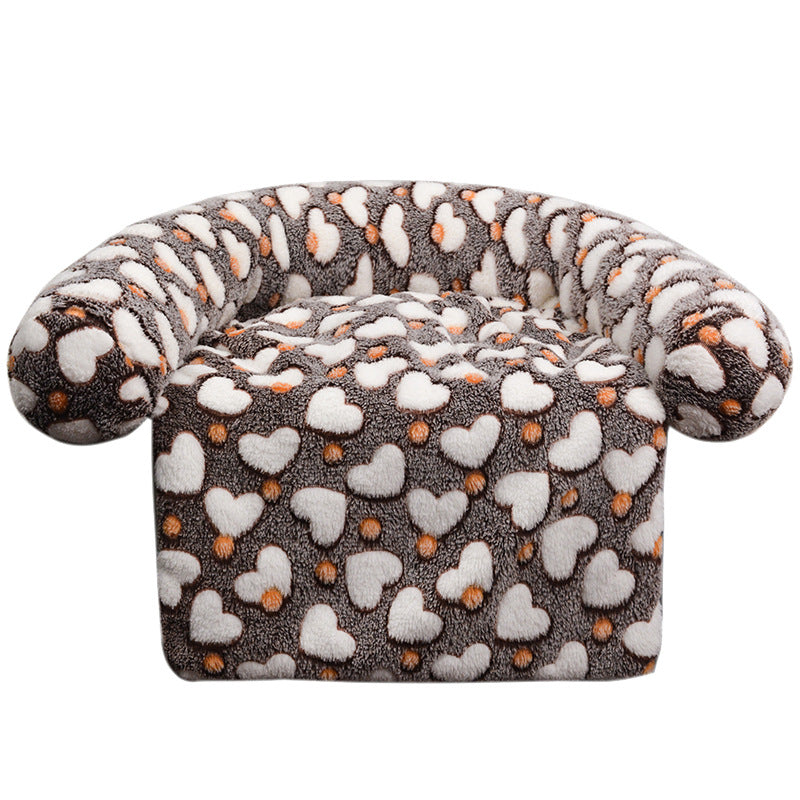 Pet Plush Kennel Sofa Blanket