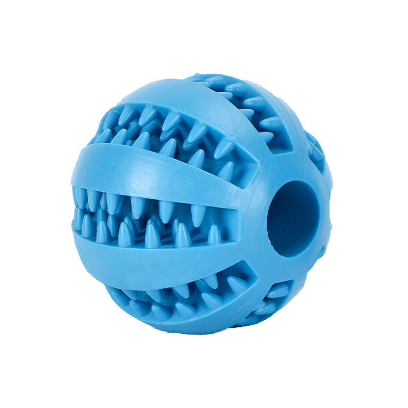 Cute Funny Rubber Dog Ball Toy And Slow Feeder