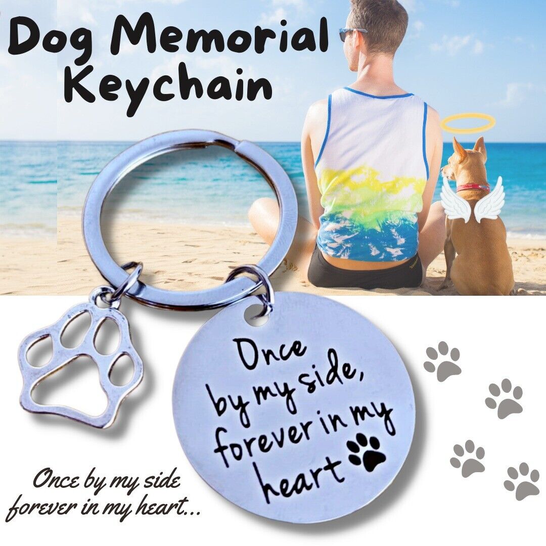 Pet Remembrance Keychain And Sympathy Memorial Gifts