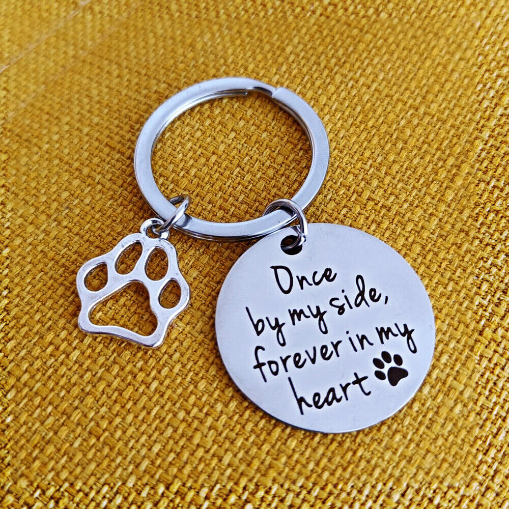 Pet Remembrance Keychain And Sympathy Memorial Gifts