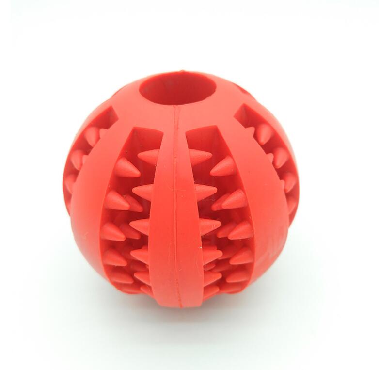 Cute Funny Rubber Dog Ball Toy And Slow Feeder