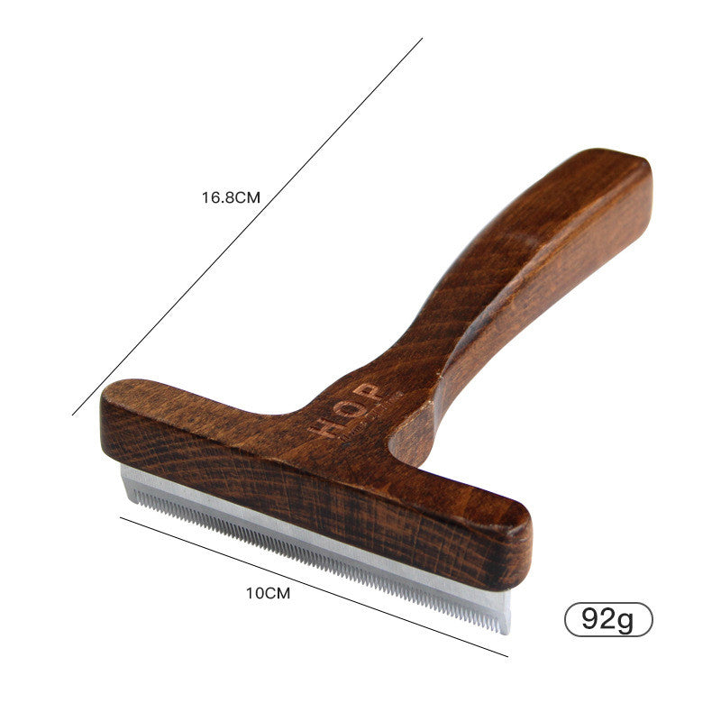 Pet Comb Solid Wood Antique To Remove Floating Hair