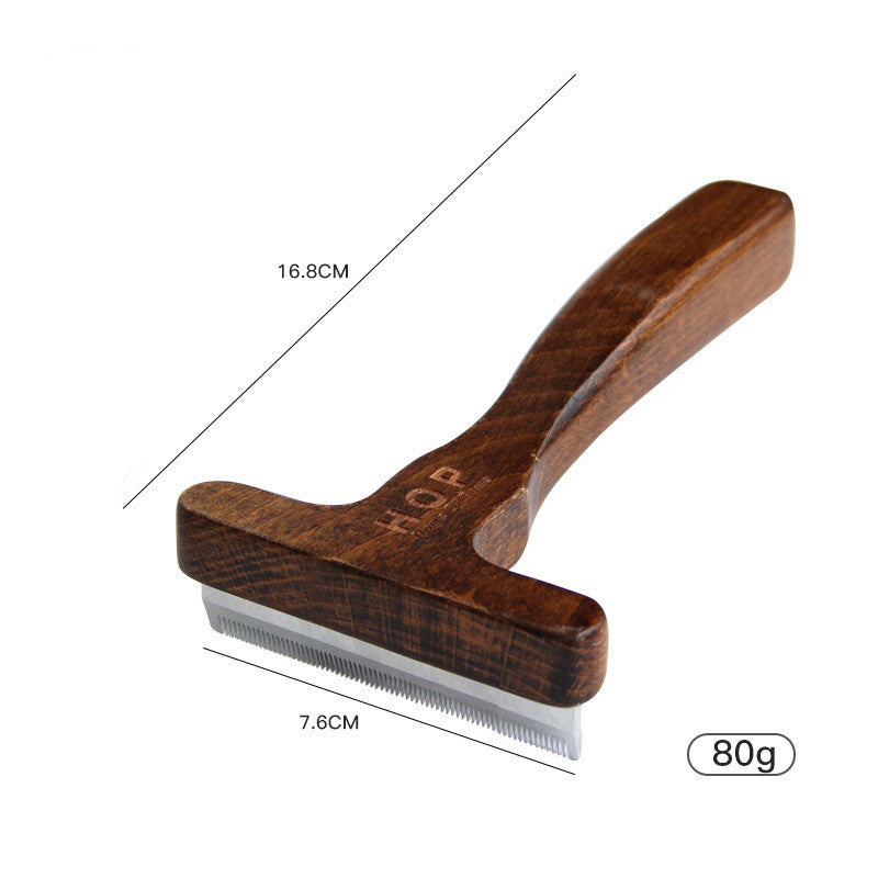 Pet Comb Solid Wood Antique To Remove Floating Hair