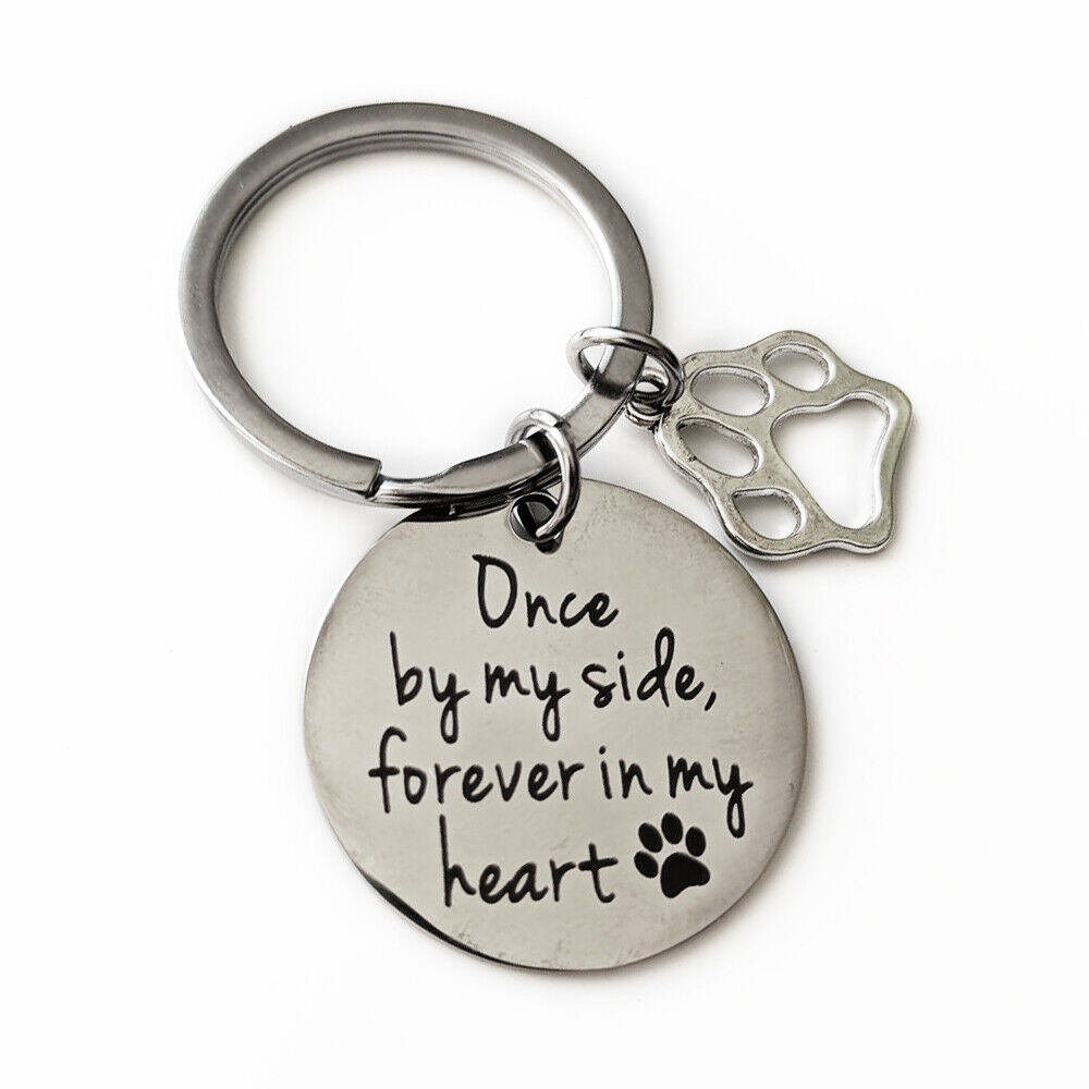 Pet Remembrance Keychain And Sympathy Memorial Gifts