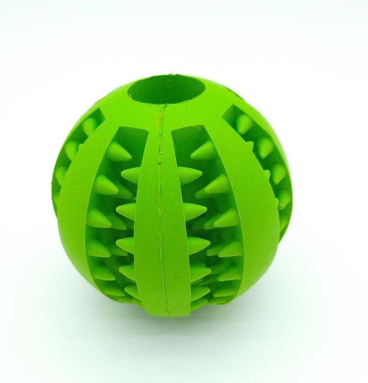 Cute Funny Rubber Dog Ball Toy And Slow Feeder