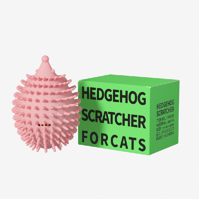 Hedgehog Scratcher For Cats | Cat Teaser Toy