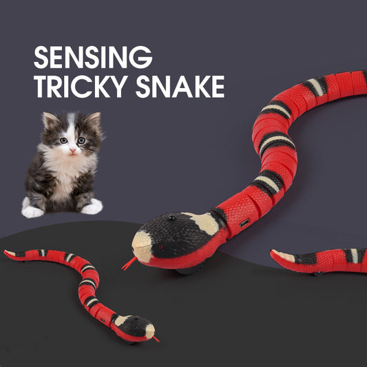 Smart Sensing Tricky Snake Interactive Cat Toys