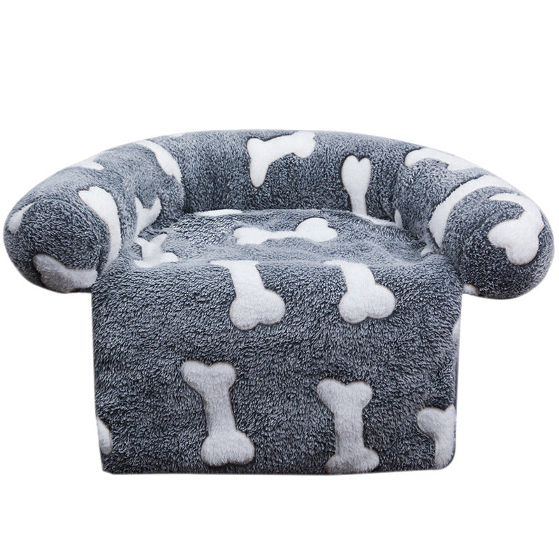 Pet Plush Kennel Sofa Blanket